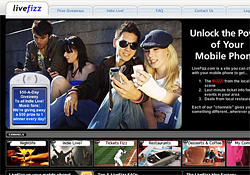 LiveFizz website