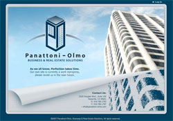 Splash page for Panattoni